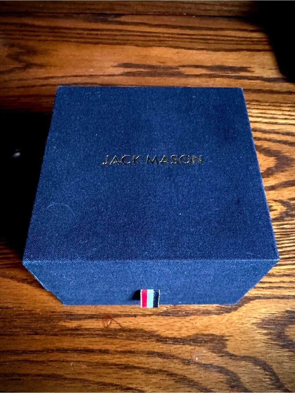 Jack Mason Chronograph Watch with Brown Leather Strap